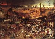 BRUEGEL, Pieter the Elder Triumph of Death oil